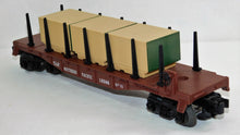Load image into Gallery viewer, Lionel Trains 6-16386 Southern Pacific Flatcar w/ stacked lumber sheets load C-8