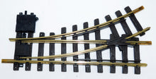 Load image into Gallery viewer, LGB 1210 G gauge Left Hand Manual Switch C-8++ brass rail turnout Clean G scale