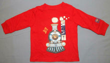 Load image into Gallery viewer, Lionel Trains Red Long Sleeve T-shirt Steam Engine Infant / Toddler Choo Choo