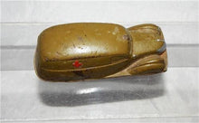 Load image into Gallery viewer, Sun Rubber #525 Army Ambulance military WOOD wheels Made USA 3.5" Vintage Toy