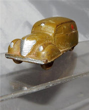 Load image into Gallery viewer, Sun Rubber #525 Army Ambulance military WOOD wheels Made USA 3.5" Vintage Toy
