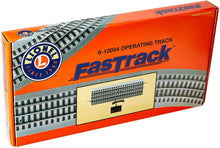 Load image into Gallery viewer, Lionel 6-12054 Fastrack Operating Track Section Remote Control O gray roadbed