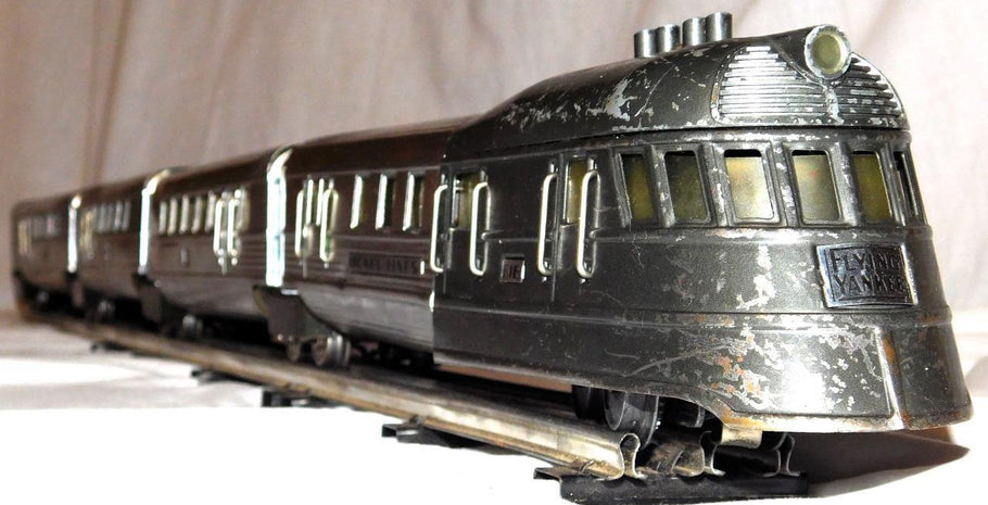 How do I connect my Prewar Lionel Flying Yankee articulated streamliner? Check out our video!