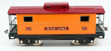 Load image into Gallery viewer, MTH 10-2043 Standard Gauge Tinplate Traditions Lionel 217 Cabose Orange &amp; Maroon
