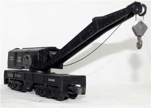 Load image into Gallery viewer, Lionel 2460 Black Bucyrus Erie Crane 2 line version Operates Works 1949-50 12whl
