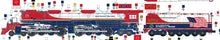 Load image into Gallery viewer, Lionel 2731550 Trump America 250 Vision Line BIG BOY with Oil Tender LIMITED RUN of 50
