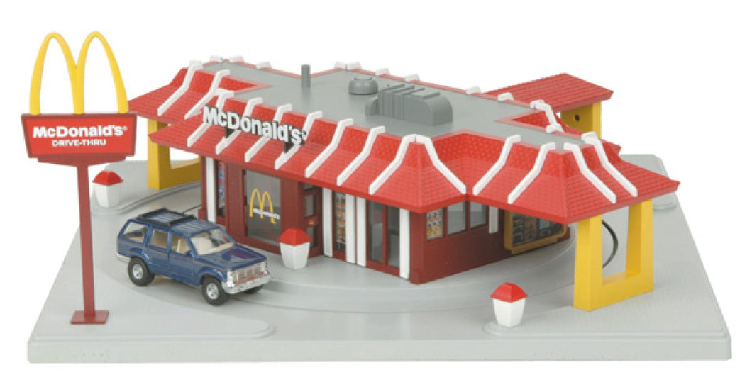 MTH RailKing 30-9114 Operating McDonalds Restaurant Fast Food O accessory C10 NIB