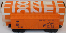 Load image into Gallery viewer, Lionel 6014-85 Frisco Boxcar in CRISP Hagerstown Box 1969 Orange w/Blue print
