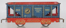 Load image into Gallery viewer, Marx Lot of Five rolling stock items including a tender--items to be determined
