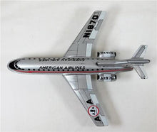 Load image into Gallery viewer, Vintage American Airlines 727 Astro Jet N1970 Tinplate friction appr 9&quot; JAPAN
