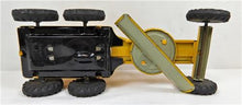 Load image into Gallery viewer, CLEANEST Vintage 1950s Shioji SSS Road Grader Friction Toy Japan Yellow 6&quot; C-8
