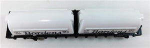 American Flyer 24575 National Car Co Flatcar w/ Borden's Milk Containers KNUCKLE