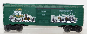 Lionel 6-16270 Heritage Village Department 56 Boxcar 1996 Christmas C-9 O Green 9796