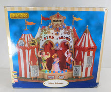 Load image into Gallery viewer, LEMAX 64492 Carnival Side Shows Circus Performers Animated Sound Light 2006 WRX
