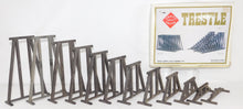 Load image into Gallery viewer, Aristocraft 7104 HALF Graduated Trestle Set 12 pcs C-8 IN / OUTDOOR G Up or Down

