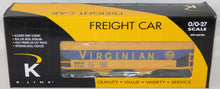 Load image into Gallery viewer, K-Line K621-44622 VIRGINIAN Smooth side Hopper w/coal load Car# 2201 blue/yellow
