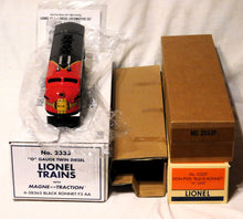 Load image into Gallery viewer, Lionel 6-38365 Santa Fe Black Bonnet F3 AA Diesel set Archive 2333 C-9 +carton
