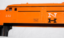 Load image into Gallery viewer, Lionel 232 New Haven A Alco Diesel w/BLACK PILOT/Apron 1962 Runs Scarce INTERESTING
