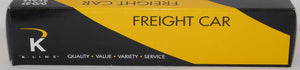 K-Line K621-44622 VIRGINIAN Smooth side Hopper w/coal load Car# 2201 blue/yellow