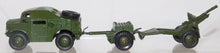 Load image into Gallery viewer, Dinky 697 25 pounder Field Gun Set 3pcs 686 687 688 Military Army CLEAN VINTAGE
