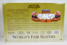 Load image into Gallery viewer, Gold Label Worlds Fair Ice Skating Rink Mr Christmas / Year Round Music 2004 Works
