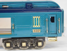 Load image into Gallery viewer, Lionel 11-40022 Standard Gauge BLUE COMET BAGGAGE EXTRA CAR OLBERS BRASS trim C-8
