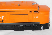 Load image into Gallery viewer, Lionel 232 New Haven A Alco Diesel w/BLACK PILOT/Apron 1962 Runs Scarce INTERESTING
