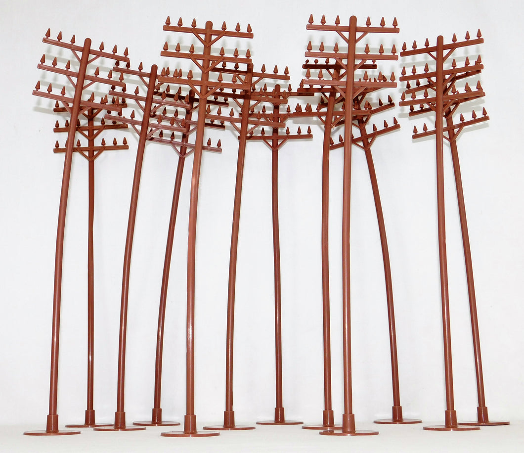 Bachmann 12 pcs G gauge Large scale TELEPHONE POLES unused 13