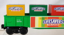 Load image into Gallery viewer, K-Line Nabisco K654702 Lifesavers Gondola w/ flavor containers load O C-8 LN
