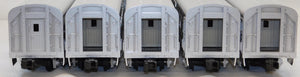 MTH MT 20-6501 New York Central O Premier 5Car 70' Aluminum Passenger Set PLATED