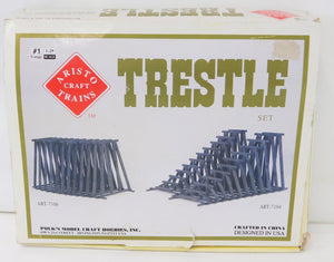 Aristocraft 7104 HALF Graduated Trestle Set 12 pcs C-8 IN / OUTDOOR G Up or Down