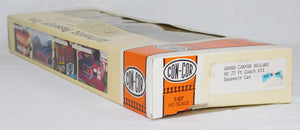 CONCOR HO Scale 72' Coach Grand Canyon Railway Passenger Car 1/87 kit w/trucks