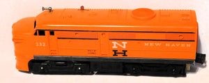 Lionel 232 New Haven A Alco Diesel Scarce 1962 only Runs Black Stripe Postwar O