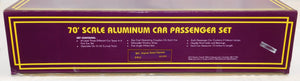 MTH MT 20-6501 New York Central O Premier 5Car 70' Aluminum Passenger Set PLATED