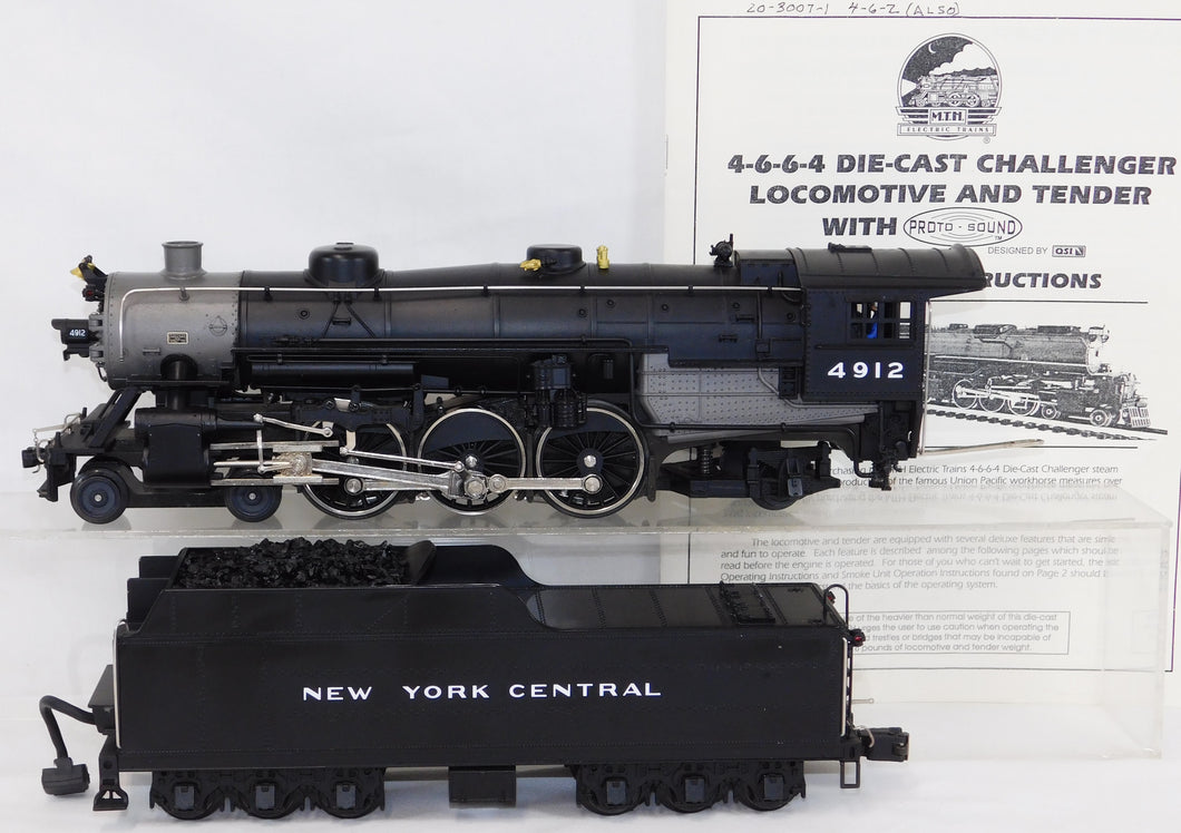 EARLY 1994 MTH 20-3007-1 New York Central 4912 4-6-2 Pacific Steam Engine PrtoS1