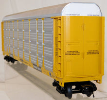 Load image into Gallery viewer, MTH 20-98466 Milwaukee Road Corrugated Auto Carrrier TTGX #965765 Trailer Train
