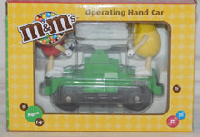 Load image into Gallery viewer, MTH 30-2597 Operating M&amp;Ms Character Hand car O gauge motorized Rail King handcar

