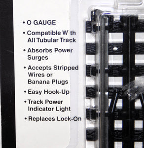 K-Line K-0799 Supersnap 10" Terminal Track w/ Surge Protector O tubular lock on