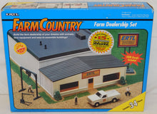 Load image into Gallery viewer, Ertl 4231 Farm Country Farm Dealership Set 34pc 1/64 Toy 1993 C8 O/S All Here John Deere Agco Ford CASE Massey Ferguson
