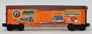 Lionel Trains 6-7503 75th Anniversary Famous Engine Reefer O gauge Orange woodsi