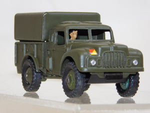 Dinky 641 Army 1 Ton Cargo Truck Mecanno 1954 military army green CLEAN VINTAGE