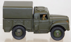 Dinky 641 Army 1 Ton Cargo Truck Mecanno 1954 military army green CLEAN VINTAGE