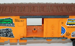 Lionel Trains 6-7503 75th Anniversary Famous Engine Reefer O gauge Orange woodsi