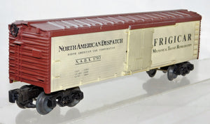 Lionel 6-5703 North American Despatch Woodside Refrigerator weathered FRIGICAR