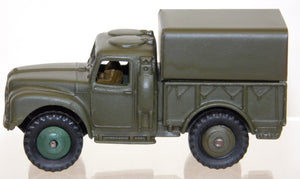 Dinky 641 Army 1 Ton Cargo Truck Mecanno 1954 military army green CLEAN VINTAGE