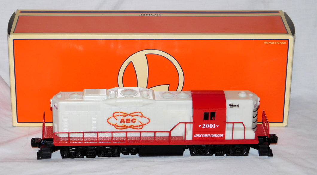 Lionel 6-28527 Atomic Energy Commission GP-9 Diesel #2001 Glow in the Dark AEC C-8