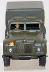 Dinky 641 Army 1 Ton Cargo Truck Mecanno 1954 military army green CLEAN VINTAGE