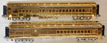 Load image into Gallery viewer, MTH 20-4029 + 20-4129 Millennium GOLD O Gauge 7car 70' Madison Passenger Set NYC
