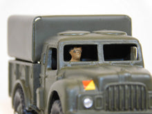 Load image into Gallery viewer, Dinky 641 Army 1 Ton Cargo Truck Mecanno 1954 military army green CLEAN VINTAGE
