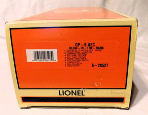 Lionel 6-28527 Atomic Energy Commission GP-9 Diesel #2001 Glow in the Dark AEC C-8